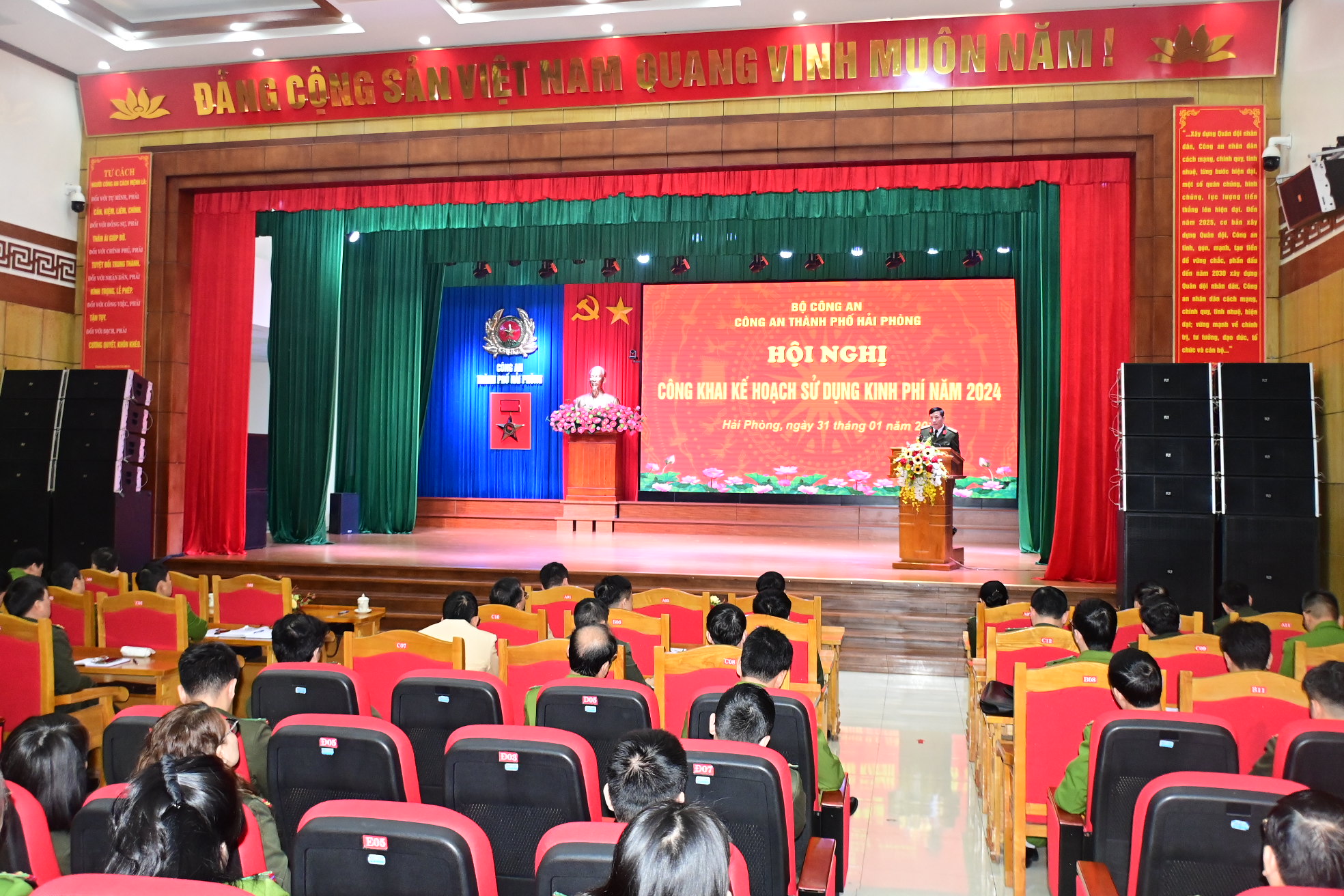 Phòng Hậu cần: Tích cực tham mưu công tác tài chính trong CAND